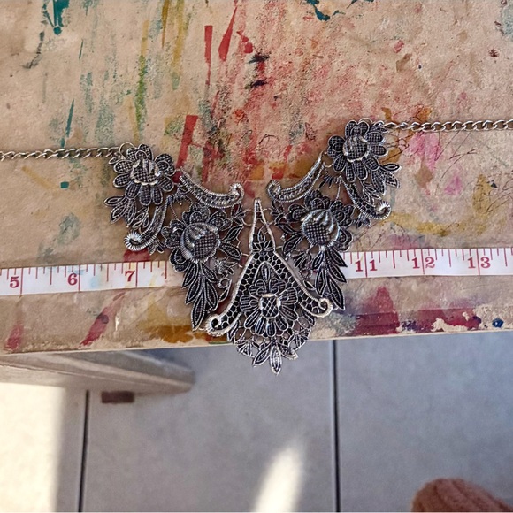 Silver Women metal Plated necklace - Picture 2 of 2